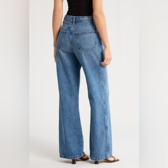 Favorite Daughter Jeans The Masha High Waist Wide Leg Long Beach Everyday 25 - Picture 2 of 14